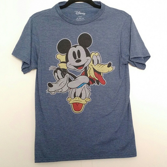 Disney Other - Disney - Blue/Gray Graphic Design Character TShirt